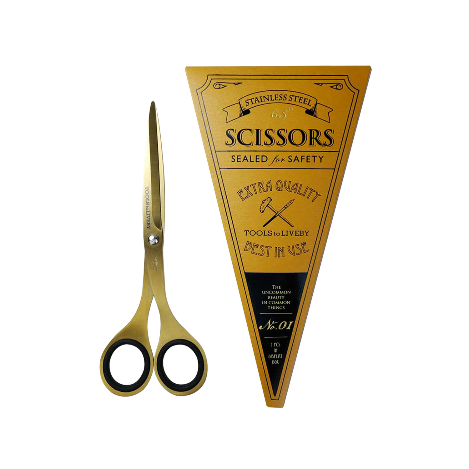 Scissors 6.5/Gold