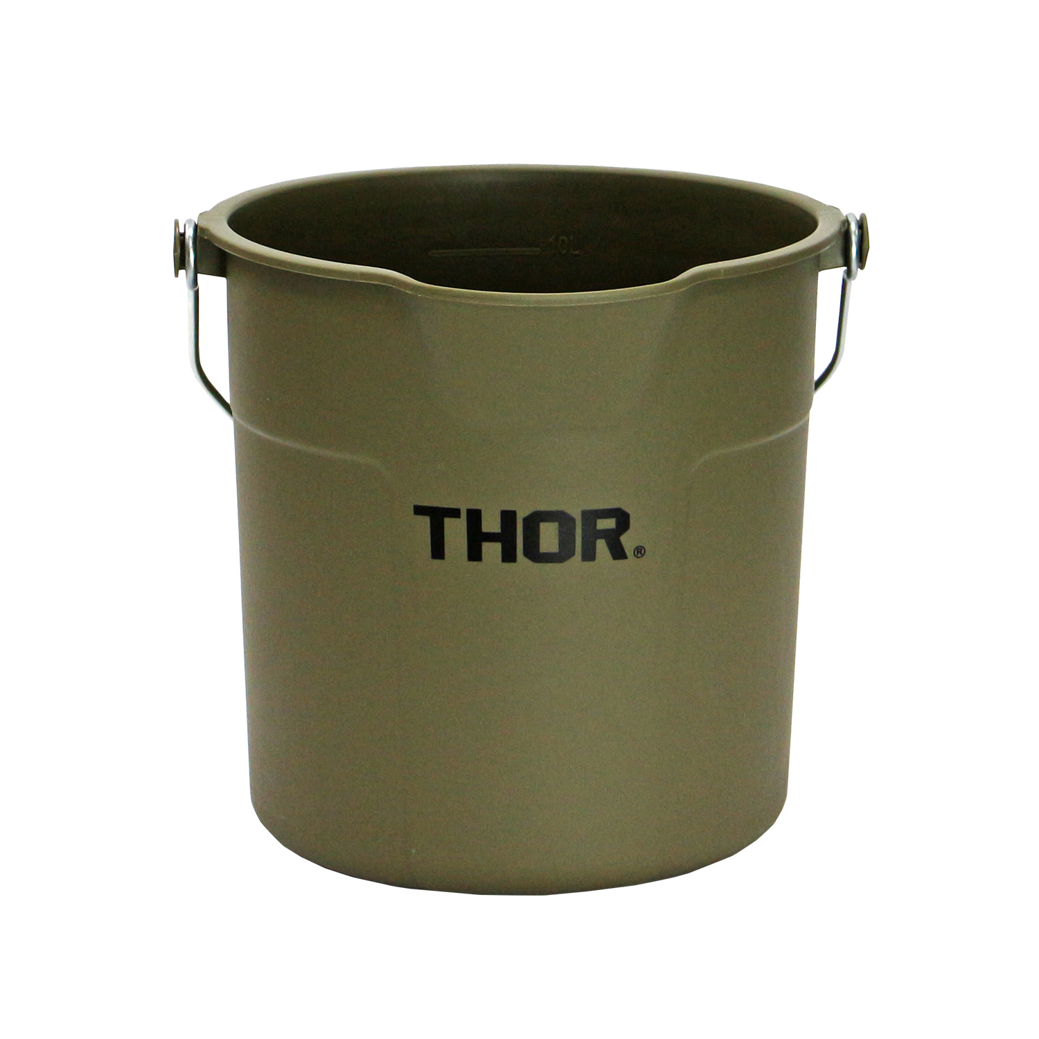 THOR Round Bucket 10L/Olive